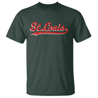 St Louis Sports Script Retro Baseball Lovers Proud City T Shirt