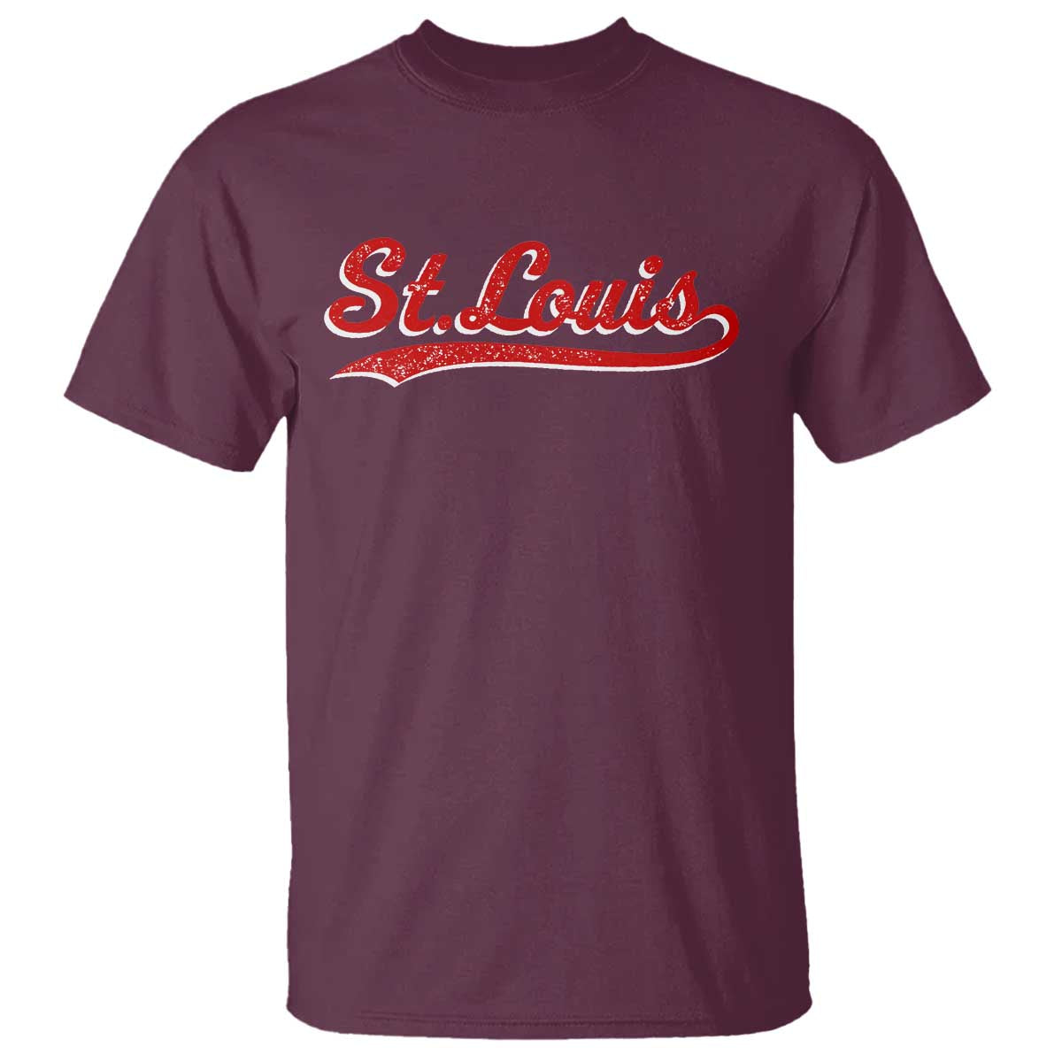 St Louis Sports Script Retro Baseball Lovers Proud City T Shirt