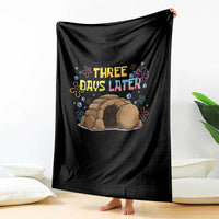Three Days Later Christian Easter Throw Blanket Funny Jesus Resurrection Meme
