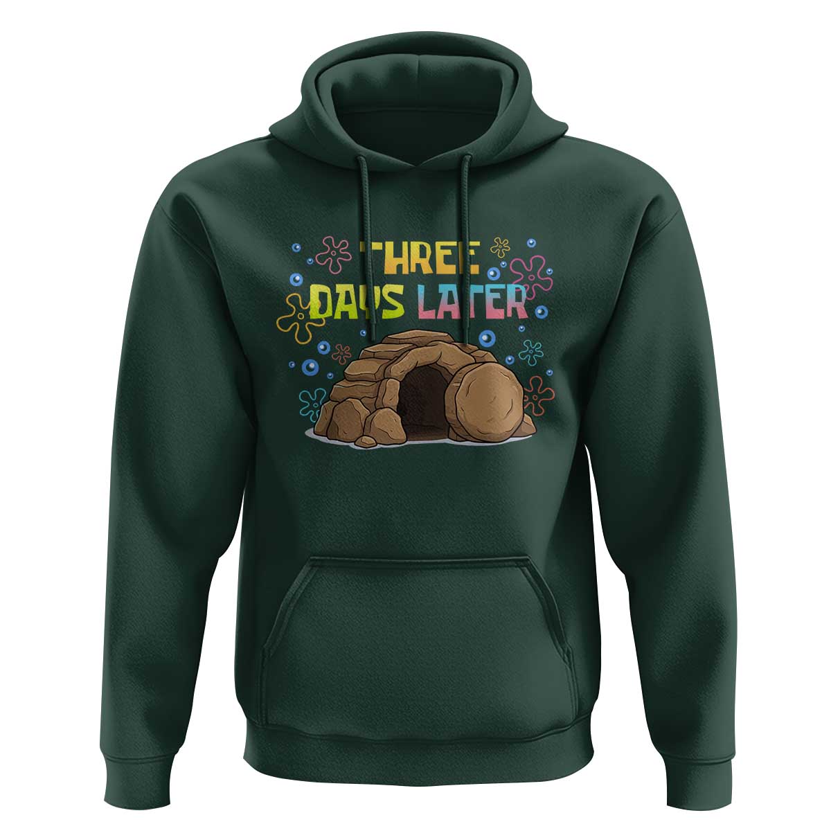 Three Days Later Christian Easter Hoodie Funny Jesus Resurrection Meme