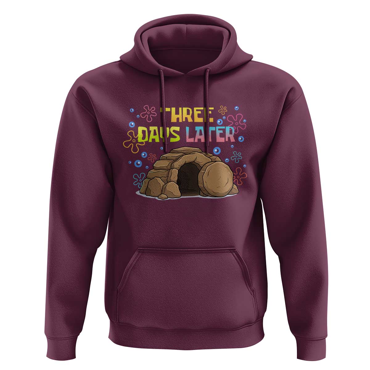 Three Days Later Christian Easter Hoodie Funny Jesus Resurrection Meme