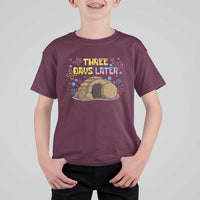 Three Days Later Christian Easter T Shirt For Kid Funny Jesus Resurrection Meme
