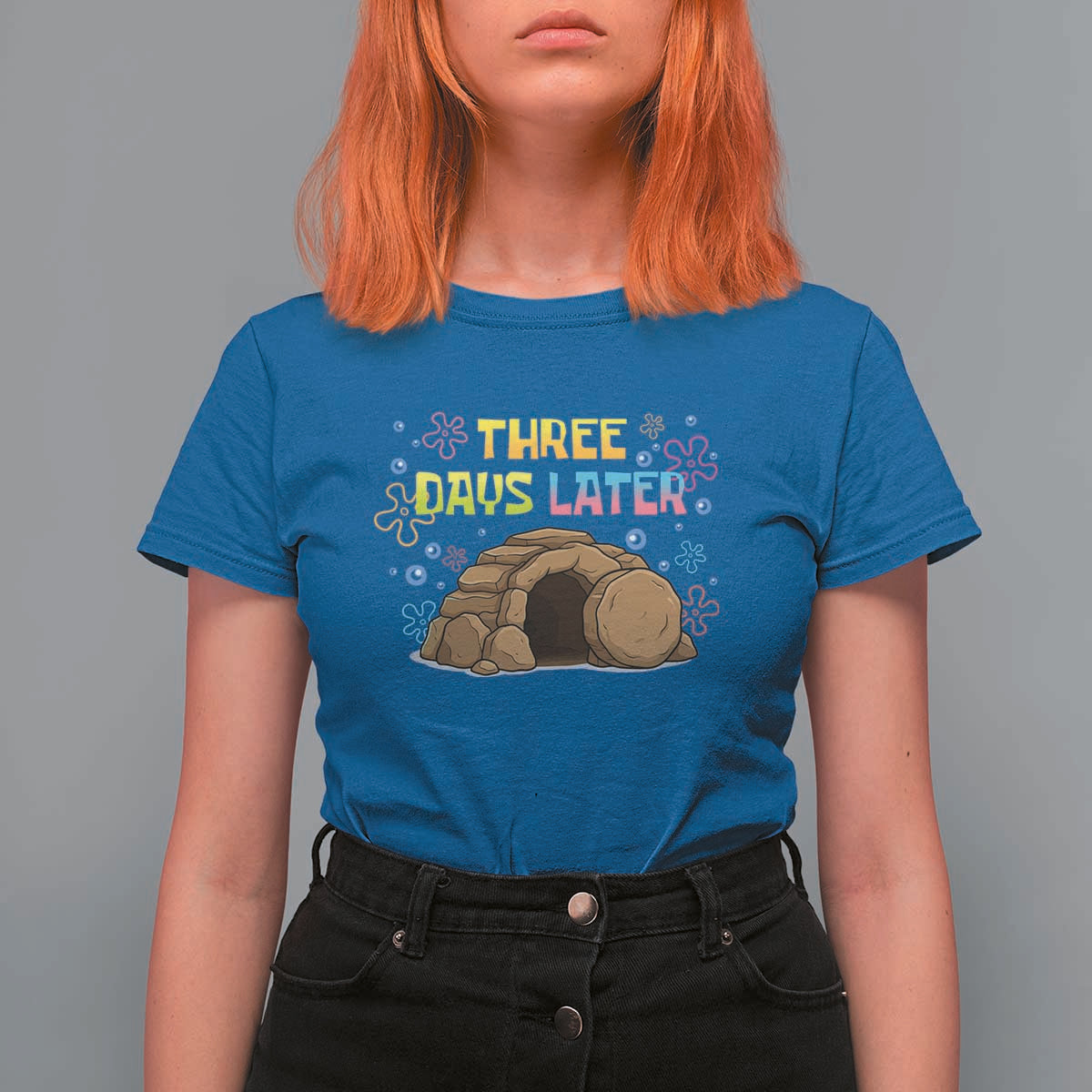 Three Days Later Christian Easter T Shirt For Women Funny Jesus Resurrection Meme