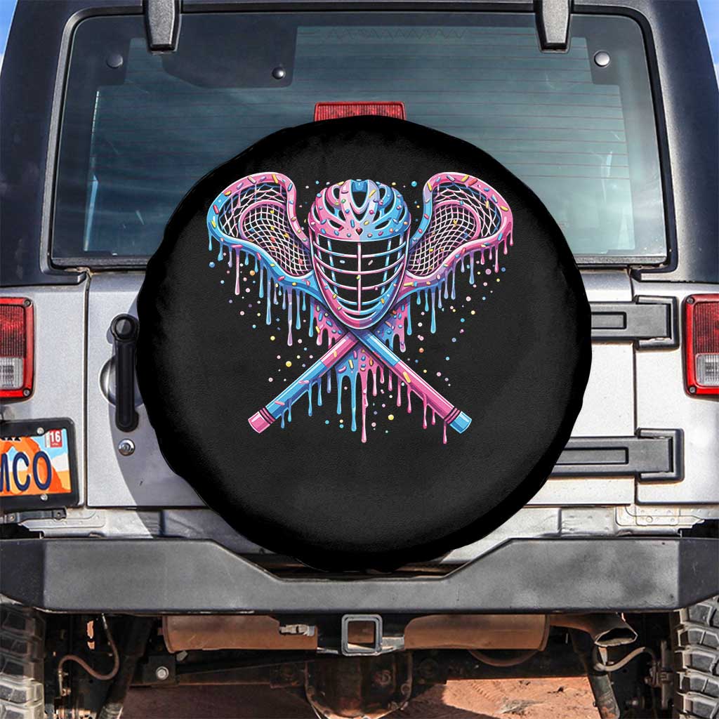 Lacrosse Drip Ice Cream Lax Helmet Sticks Sport Player Spare Tire Cover