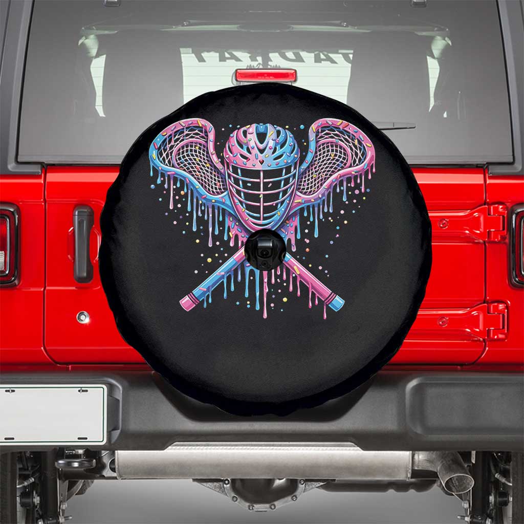 Lacrosse Drip Ice Cream Lax Helmet Sticks Sport Player Spare Tire Cover
