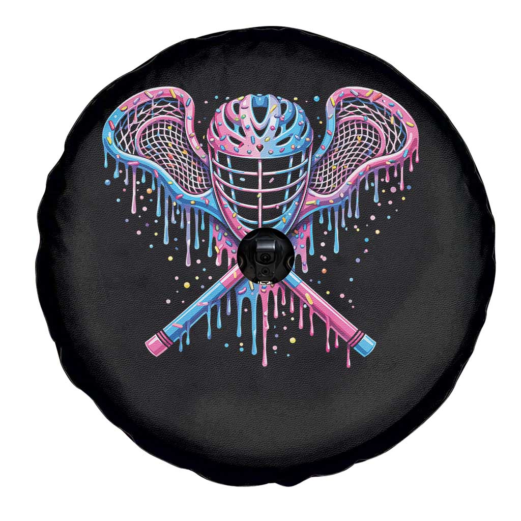 Lacrosse Drip Ice Cream Lax Helmet Sticks Sport Player Spare Tire Cover