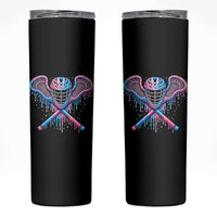 Lacrosse Drip Ice Cream Lax Helmet Sticks Sport Player Skinny Tumbler