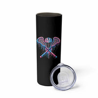 Lacrosse Drip Ice Cream Lax Helmet Sticks Sport Player Skinny Tumbler