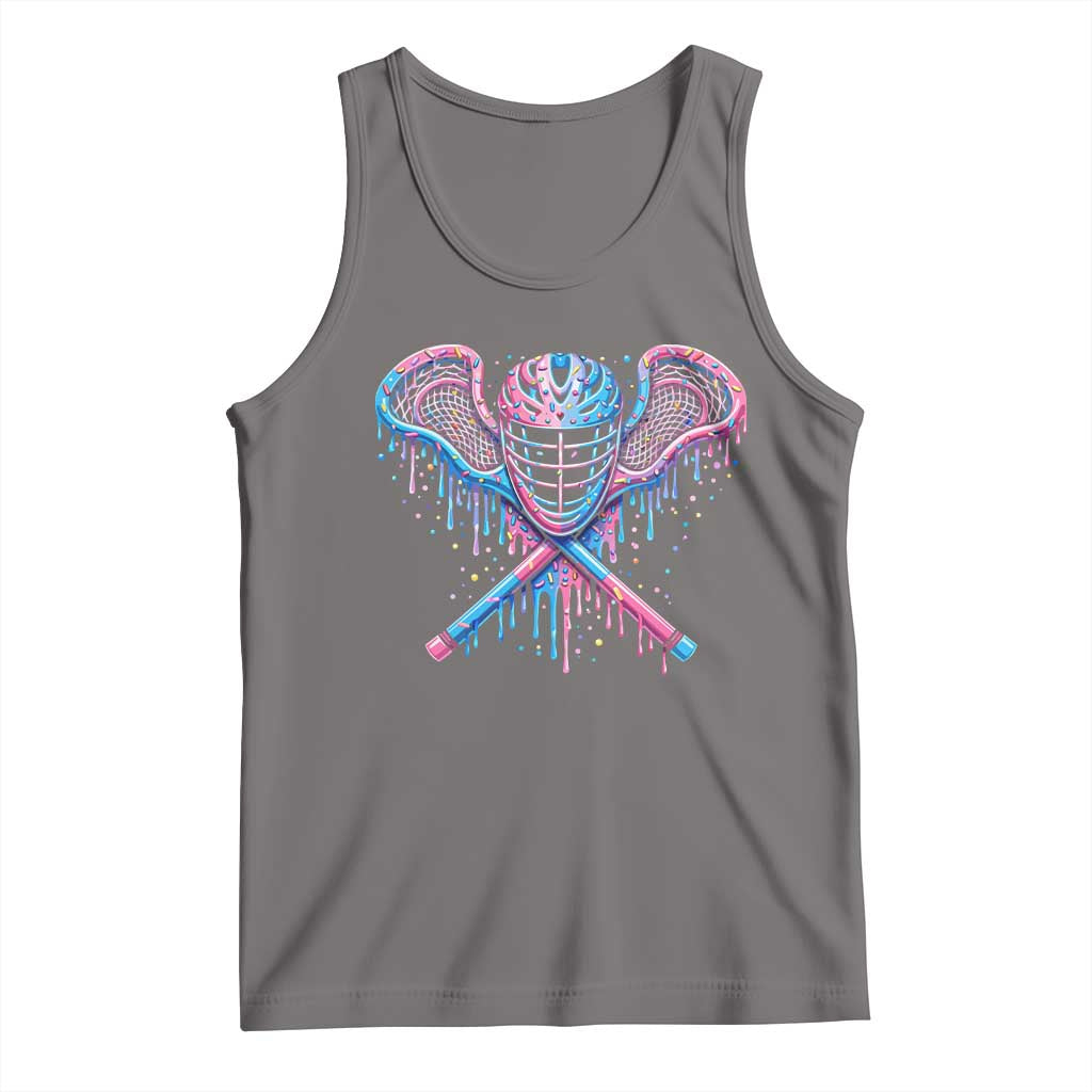 Lacrosse Drip Ice Cream Lax Helmet Sticks Sport Player Tank Top