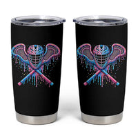 Lacrosse Drip Ice Cream Lax Helmet Sticks Sport Player Tumbler Cup