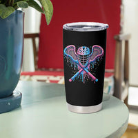 Lacrosse Drip Ice Cream Lax Helmet Sticks Sport Player Tumbler Cup
