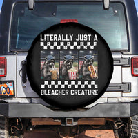 Baseball Raccoon Literally Just a Bleacher Creature Spare Tire Cover Funny Trash Panda At Ballfield
