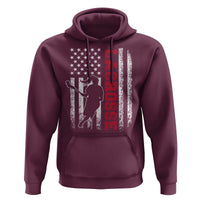 Lacrosse American Flag Lax Women 4th of July Hoodie