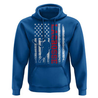 Lacrosse American Flag Lax Women 4th of July Hoodie