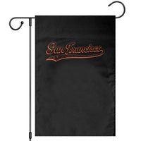 San Francisco Sports Script Retro Baseball Lovers Proud City Garden Flag