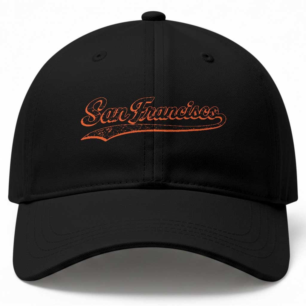 San Francisco Sports Script Retro Baseball Lovers Proud City Baseball Cap