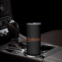 San Francisco Sports Script Retro Baseball Lovers Proud City Skinny Tumbler