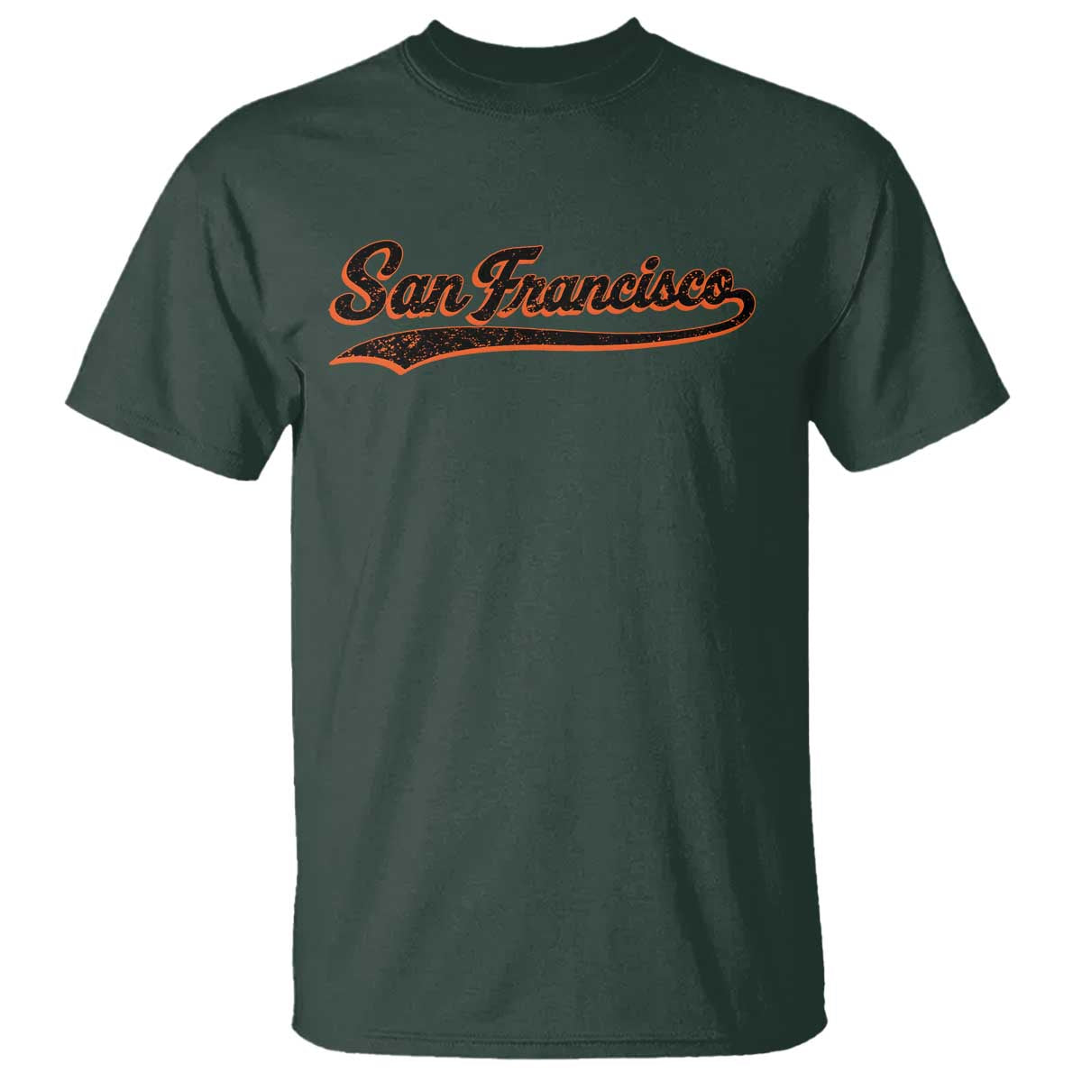 San Francisco Sports Script Retro Baseball Lovers Proud City T Shirt