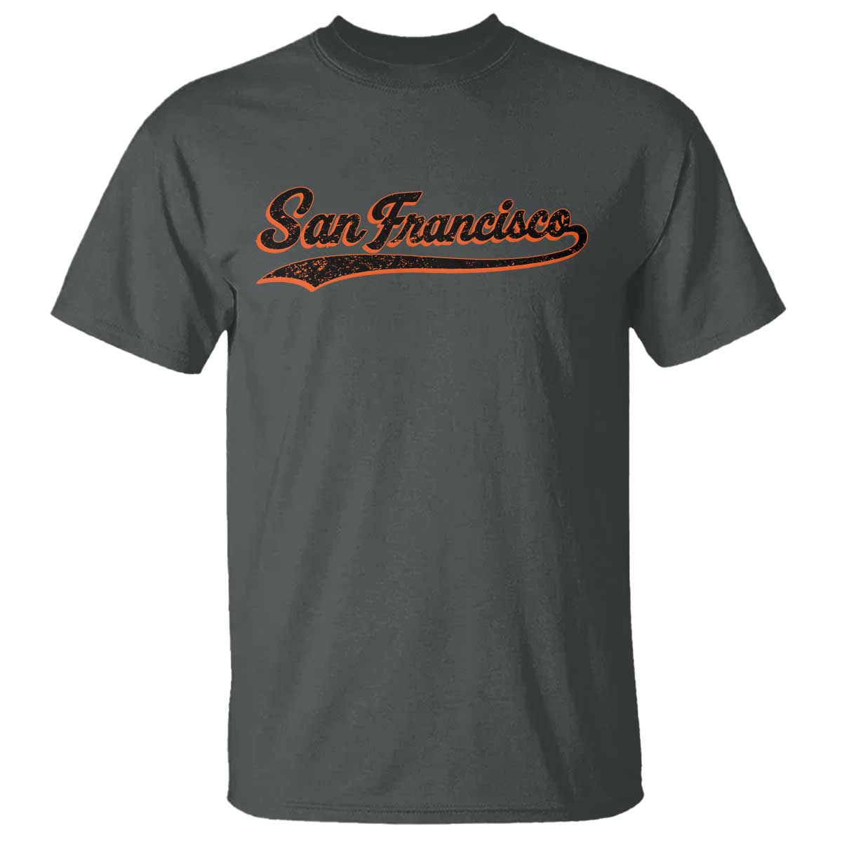 San Francisco Sports Script Retro Baseball Lovers Proud City T Shirt