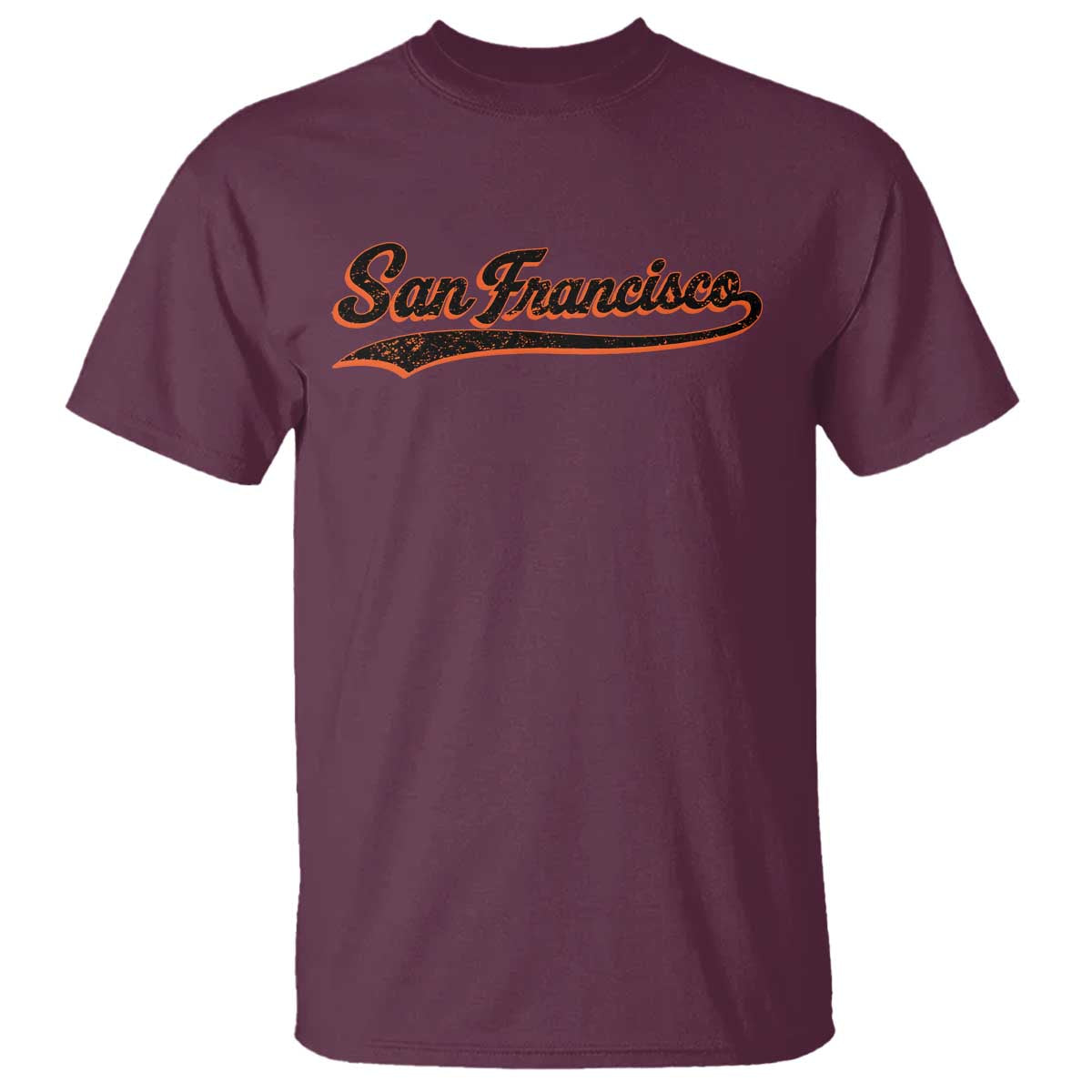 San Francisco Sports Script Retro Baseball Lovers Proud City T Shirt