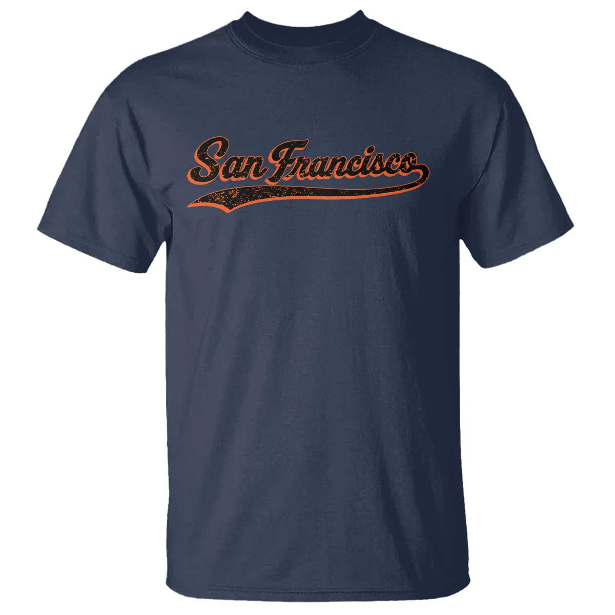 San Francisco Sports Script Retro Baseball Lovers Proud City T Shirt