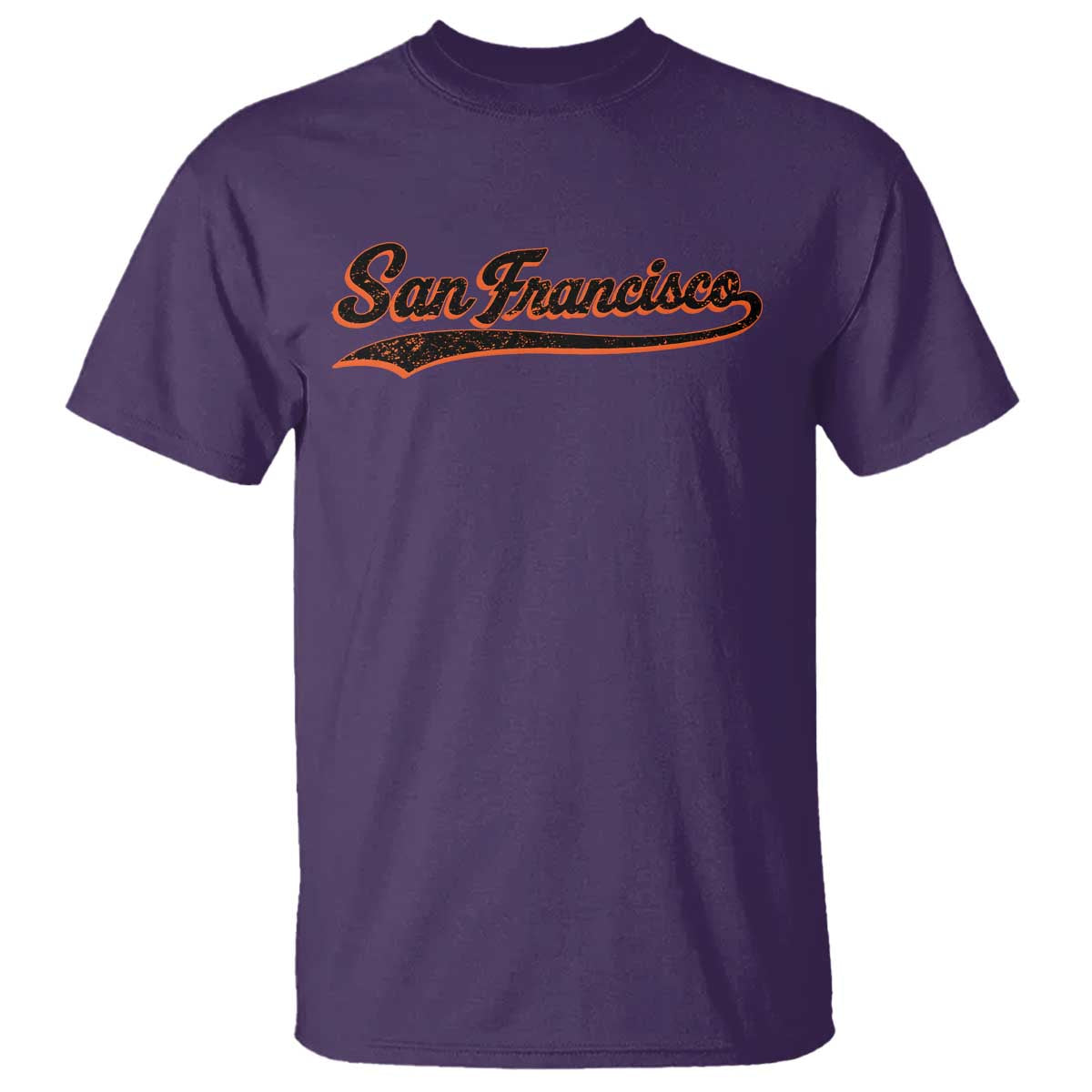 San Francisco Sports Script Retro Baseball Lovers Proud City T Shirt