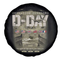 Operation Overlord D Day Normandy WWII Spare Tire Cover