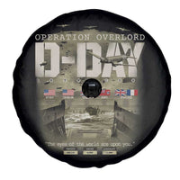Operation Overlord D Day Normandy WWII Spare Tire Cover