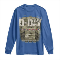 Operation Overlord D Day Normandy WWII Long Sleeve Shirt