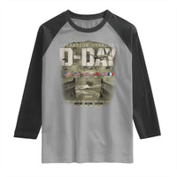 Operation Overlord D Day Normandy WWII Raglan Shirt