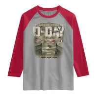 Operation Overlord D Day Normandy WWII Raglan Shirt