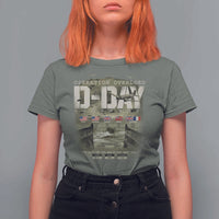 Operation Overlord D Day Normandy WWII T Shirt For Women