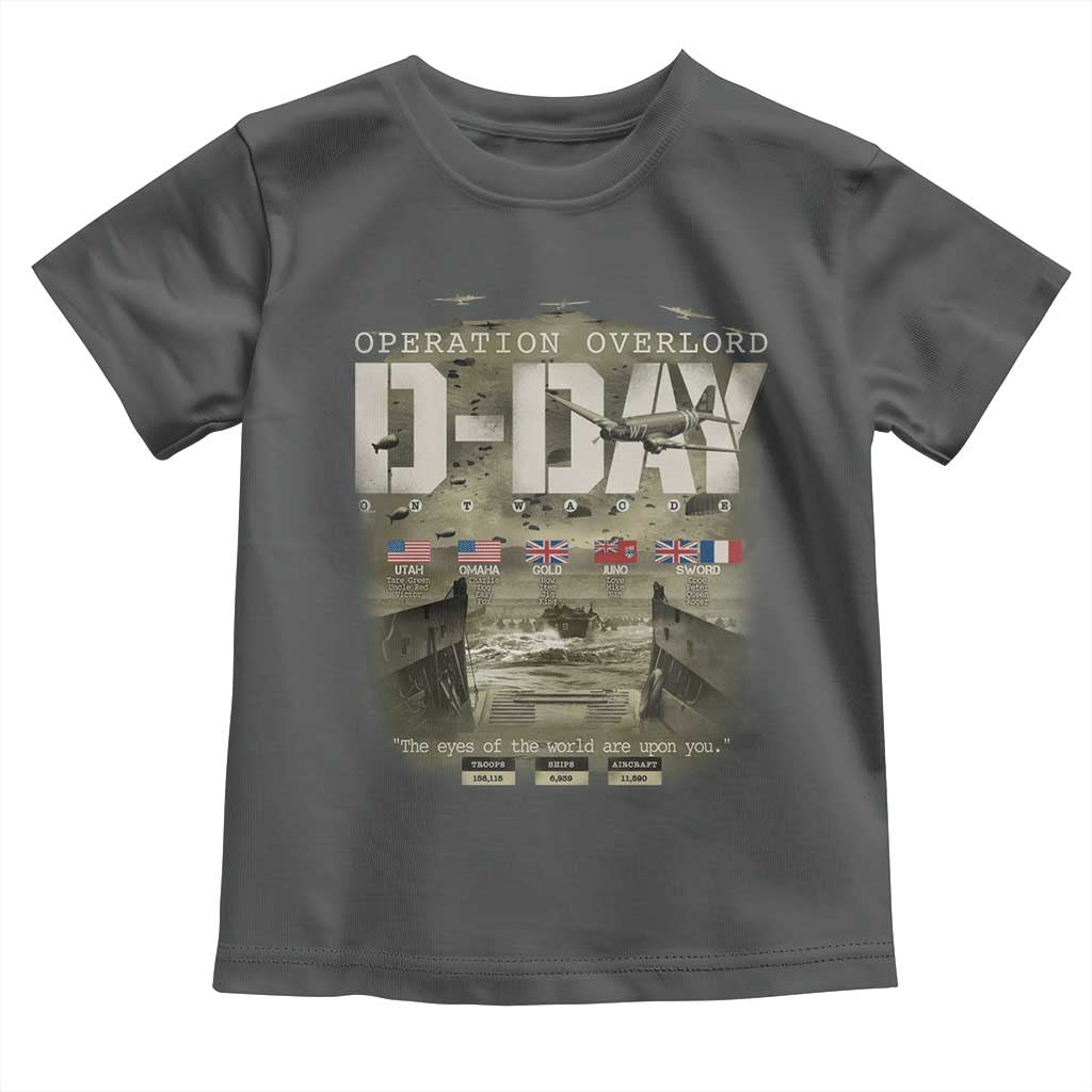 Operation Overlord D Day Normandy WWII Toddler T Shirt
