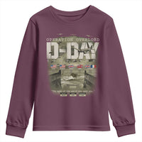 Operation Overlord D Day Normandy WWII Youth Sweatshirt