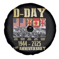 D Day 81st Anniversary Honor History Normandy WWII Spare Tire Cover