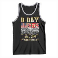 D Day 81st Anniversary Honor History Normandy WWII Tank Top