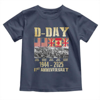 D Day 81st Anniversary Honor History Normandy WWII Toddler T Shirt