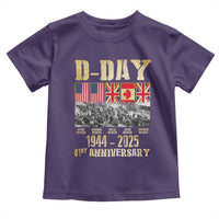 D Day 81st Anniversary Honor History Normandy WWII Toddler T Shirt