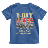 D Day 81st Anniversary Honor History Normandy WWII Toddler T Shirt