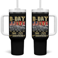 D Day 81st Anniversary Honor History Normandy WWII Tumbler With Handle