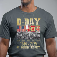 D Day 81st Anniversary Honor History Normandy WWII T Shirt