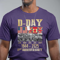 D Day 81st Anniversary Honor History Normandy WWII T Shirt