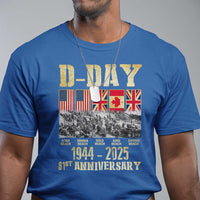 D Day 81st Anniversary Honor History Normandy WWII T Shirt