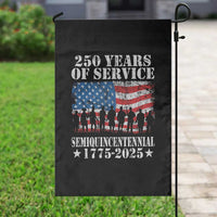 250 Years Of Service Semiquincentennial Garden Flag US Military Army Birthday American Flag - Wonder Print Shop