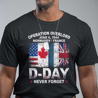 Operation Overlord D Day Normandy France WWII Never Forget T Shirt