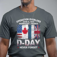 Operation Overlord D Day Normandy France WWII Never Forget T Shirt