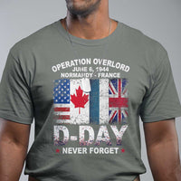 Operation Overlord D Day Normandy France WWII Never Forget T Shirt