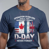 Operation Overlord D Day Normandy France WWII Never Forget T Shirt