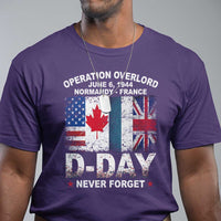Operation Overlord D Day Normandy France WWII Never Forget T Shirt