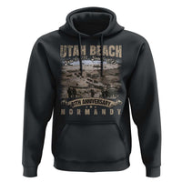 Utah Beach D Day 81 ST Anniversary Honor History Normandy WWII Hoodie